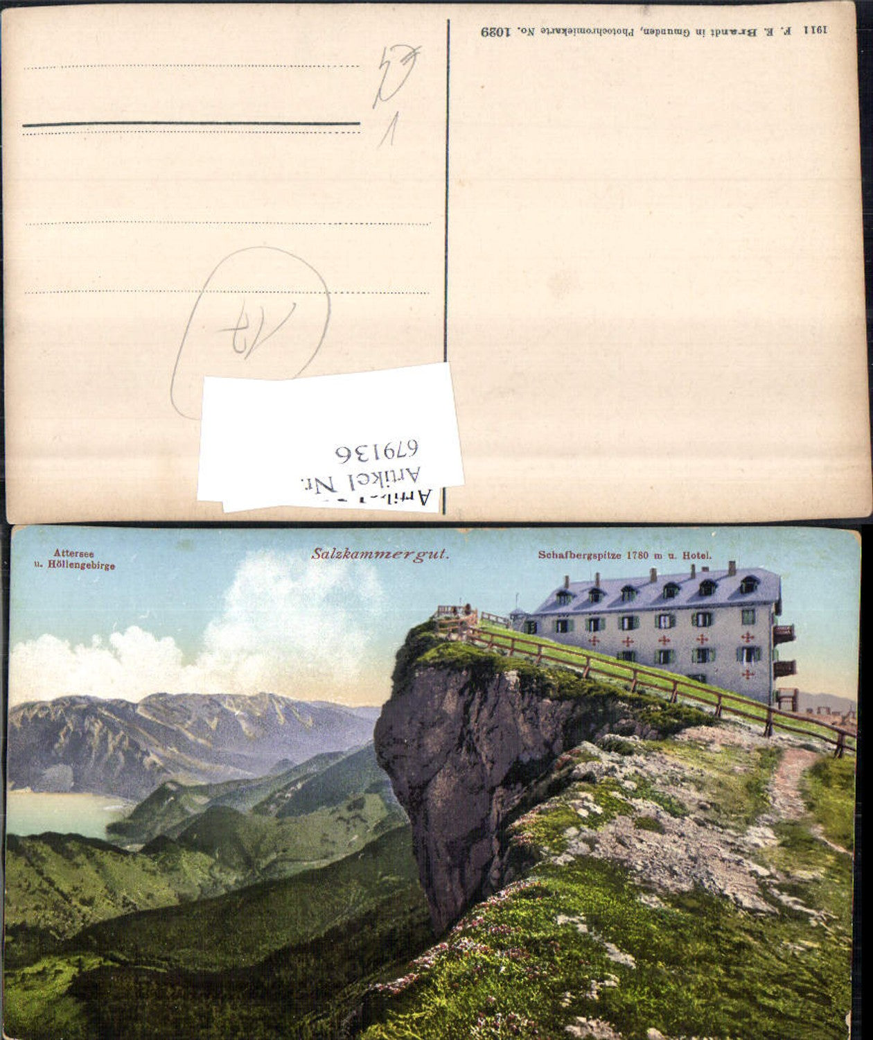 679136 Schafberg Schafbergspitze St. Wolfgang am Wolfgangsee Hotel