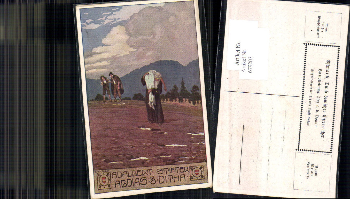 679203 Ernst Kutzer Ostmark Bund deutscher Österreicher Adalbert Stifter 111