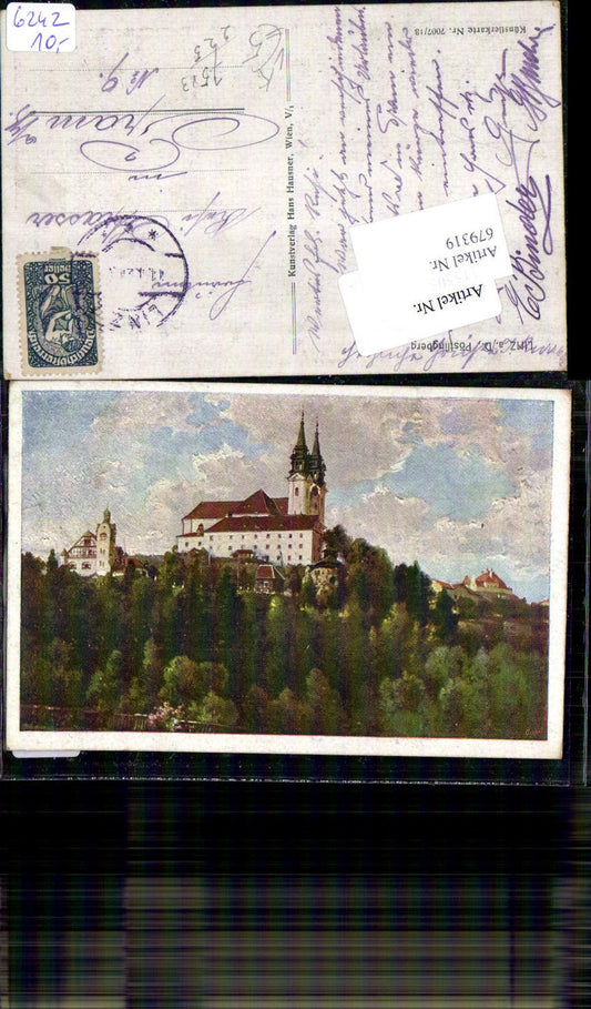 679319 Künstler AK Pöstlingberg Linz an der Donau pub Hausner Hans 7007/13