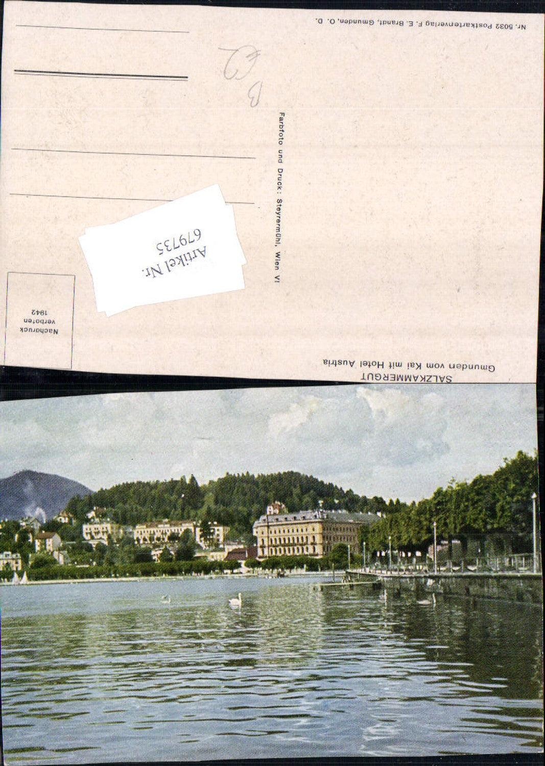 679735 Gmunden am Traunsee Hotel Austria Kai
