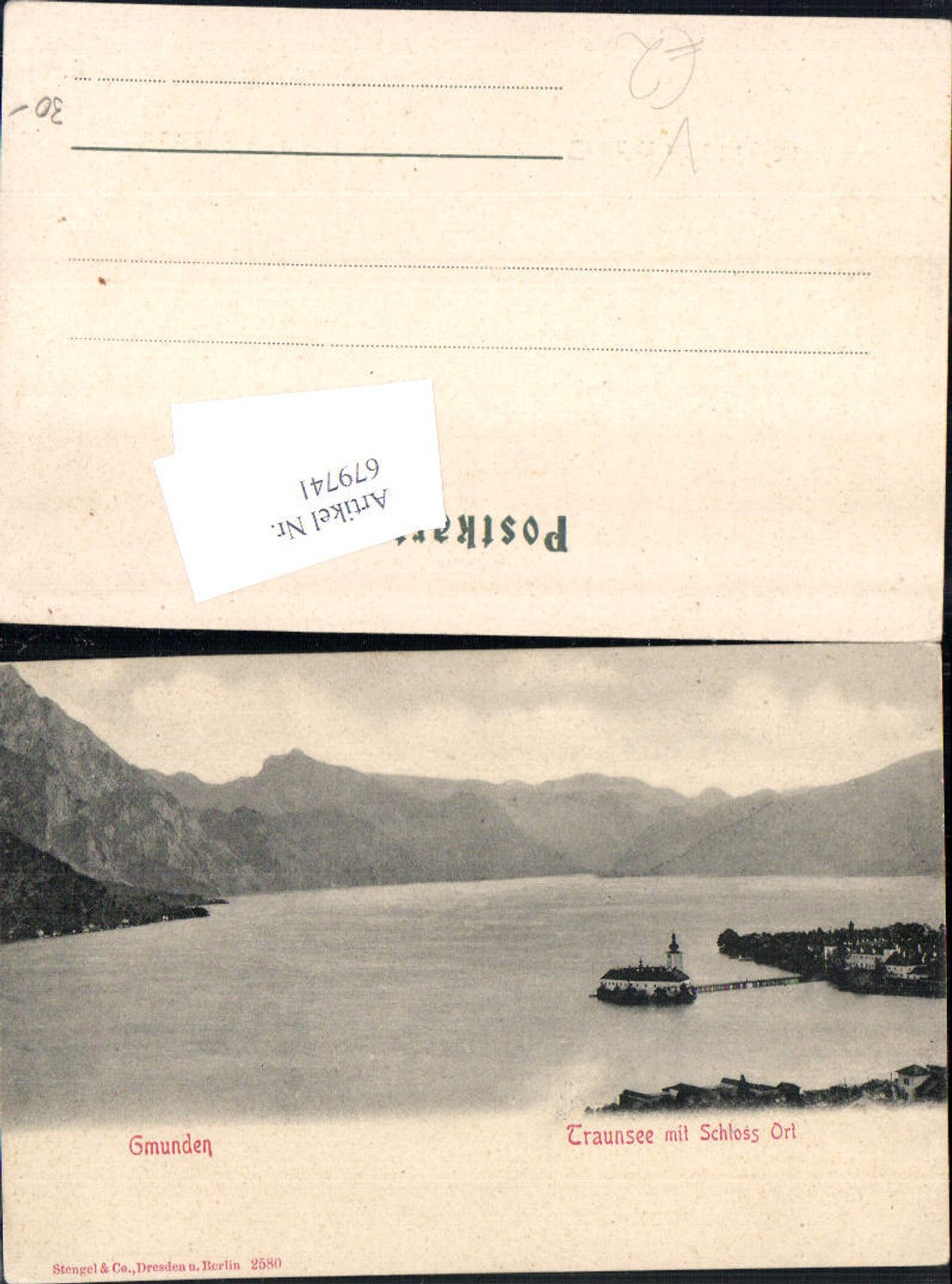 679741 Gmunden am Traunsee pub Stengel & Co. 2580