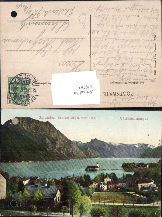 679763 Gmunden am Traunsee Traunstein Schloss Ort Orth