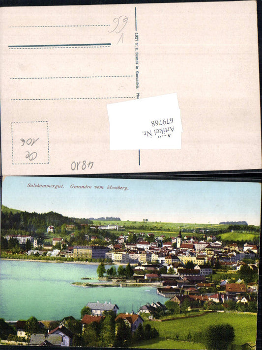 679768 Gmunden am Traunsee Moosberg pub Brandt 164