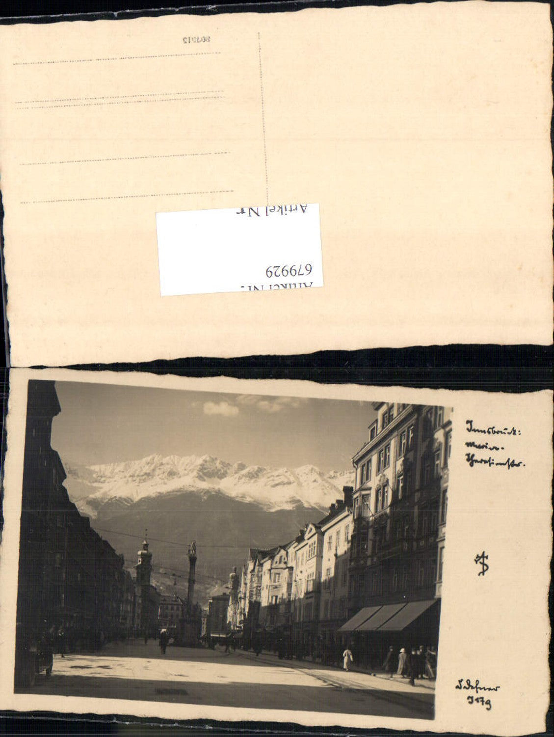 679929 Fotokunst Dr. Defner I179 Innsbruck Maria Theresienstraße