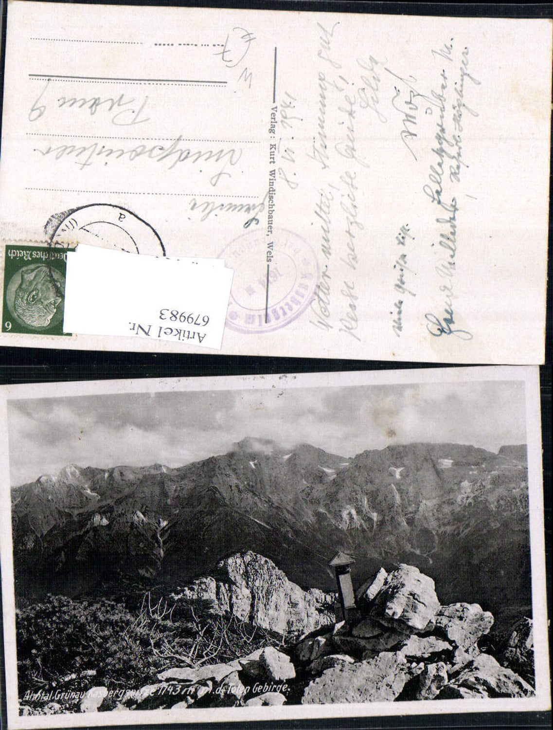 679983 Almtal Grünau Kasbergspitze Kasberg