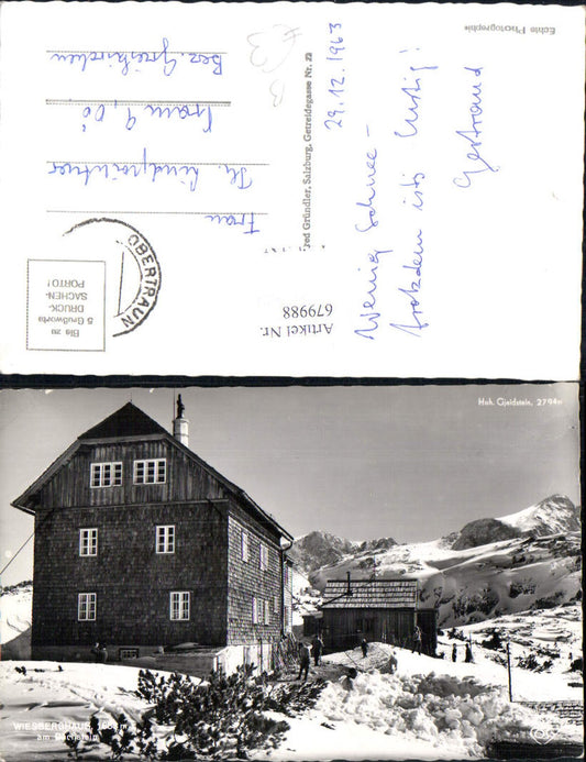 679988 Wiesberghaus am Dachstein Obertraun