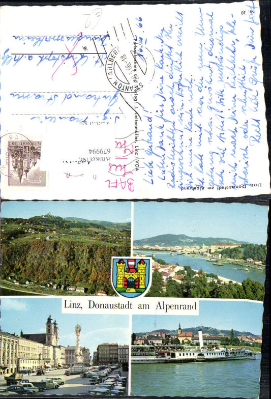 679994 Linz an der Donau Dampfer Schiff