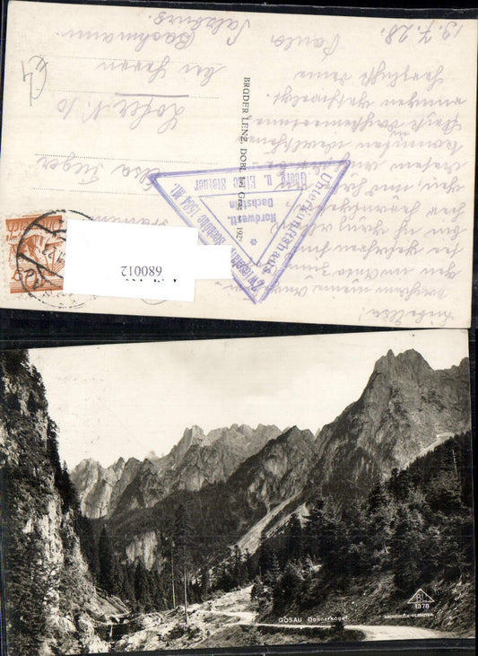 680012 Gosau Donnerkogeln