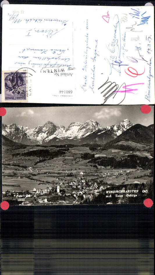 680144 Windischgarsten m. Toten Gebirge pub Foto Oth 2325