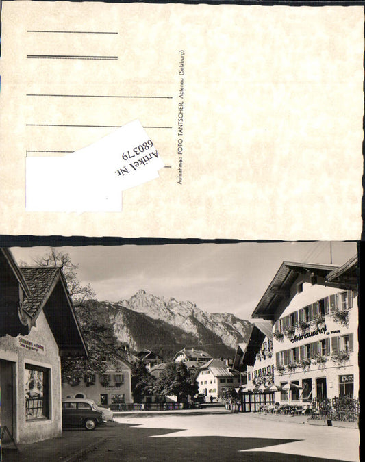 680379 Abtenau geg. Wieswand Handlung Guggenberger Gasthaus Abtenauerhof