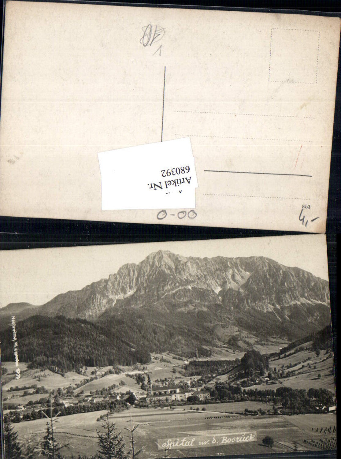 680392 Spital am Pyhrn 1902 Bosruck pub Hochreither