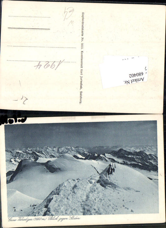 680402 Großvenediger Neukirchen Bramberg Tourengeher