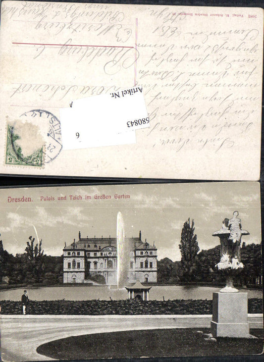 680843 Altstadt-Dresden Palais Teich