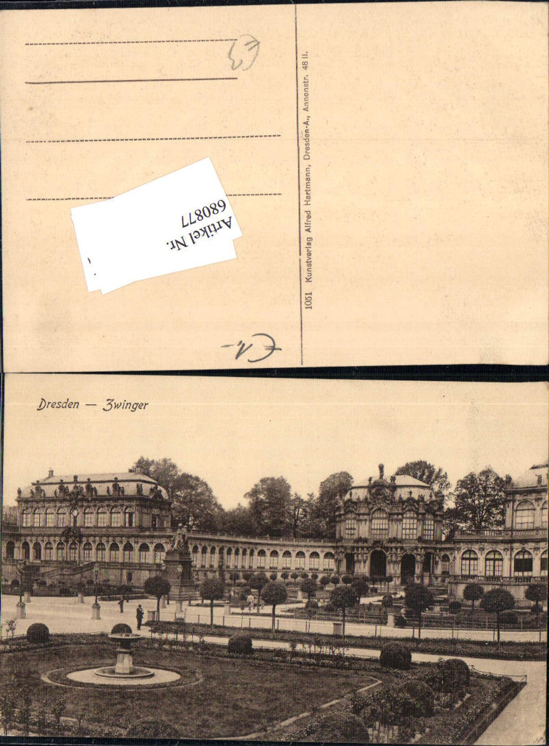 680877 Altstadt-Dresden Zwinger Schloss