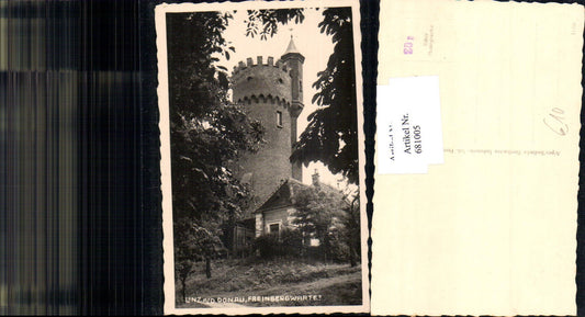 681005 Foto-AK Linz an der Donau Freinberg Aussichtsturm Turm Freinbergwarte