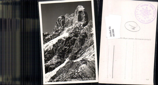 681006 Bischofsmütze Dachstein Steiglpass Gosau pub Max Mayer 873