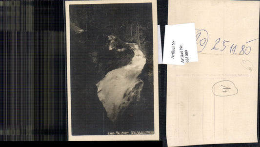 681009 Hallstatt Wasserfall Waldbachstrub