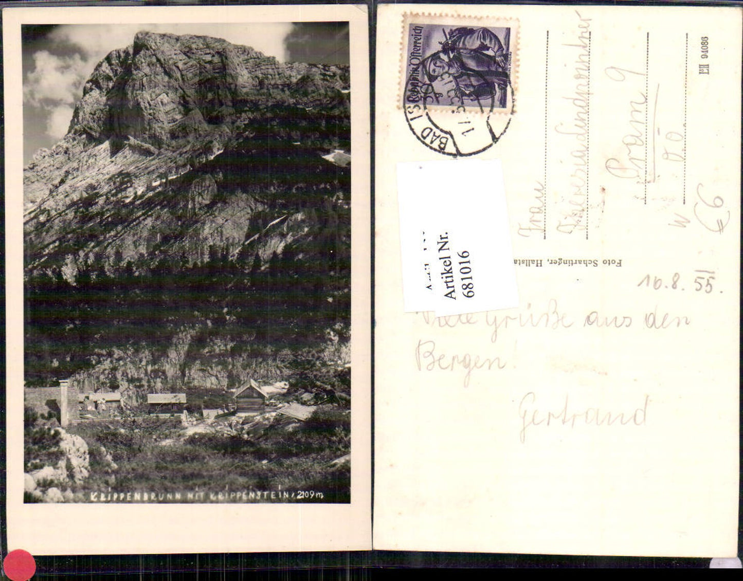 681016 Krippenbrunn Krippenstein Obertraun