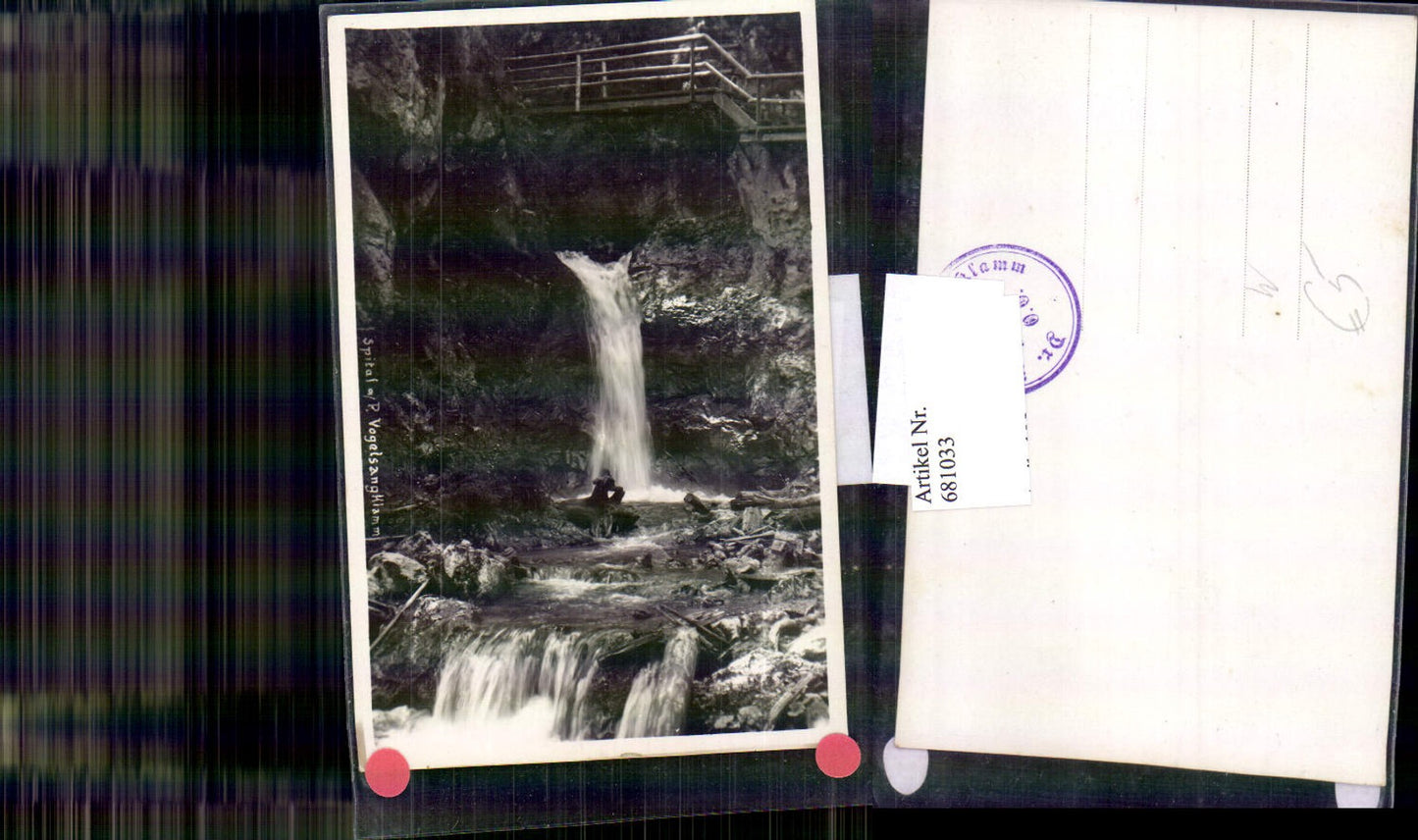 681033 Spital am Pyhrn Vogelsangklamm Vogelsang Klamm