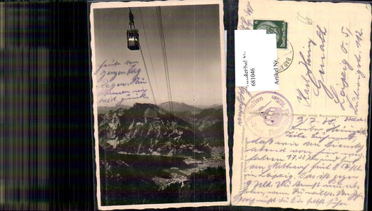 681046 Seilbahn Ebensee Feuerkogel Stp. Traunsee