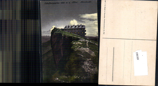 681061 Schafberg Schafbergspitze St. Wolfgang pub F.E. Brandt 710