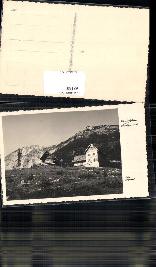 681601 Dümlerhütte am Warscheneck Roßleithen Spital am Pyhrn Windischgarsten pub Hochreiter