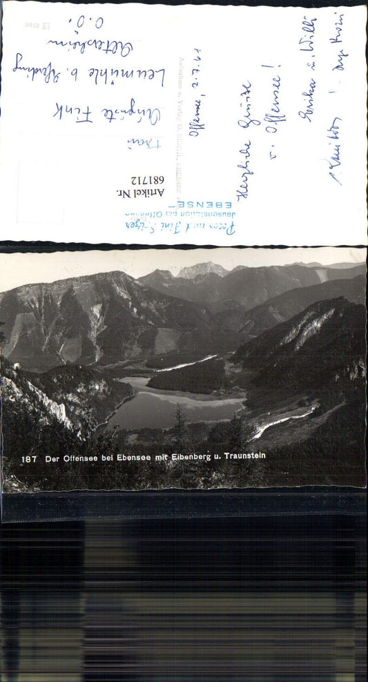 681712 Offensee bei Ebensee Traunstein