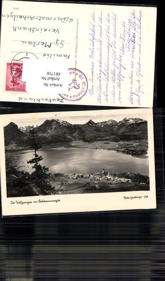 681718 Wolfgangsee St. Wolfgang pub Gastberger 238