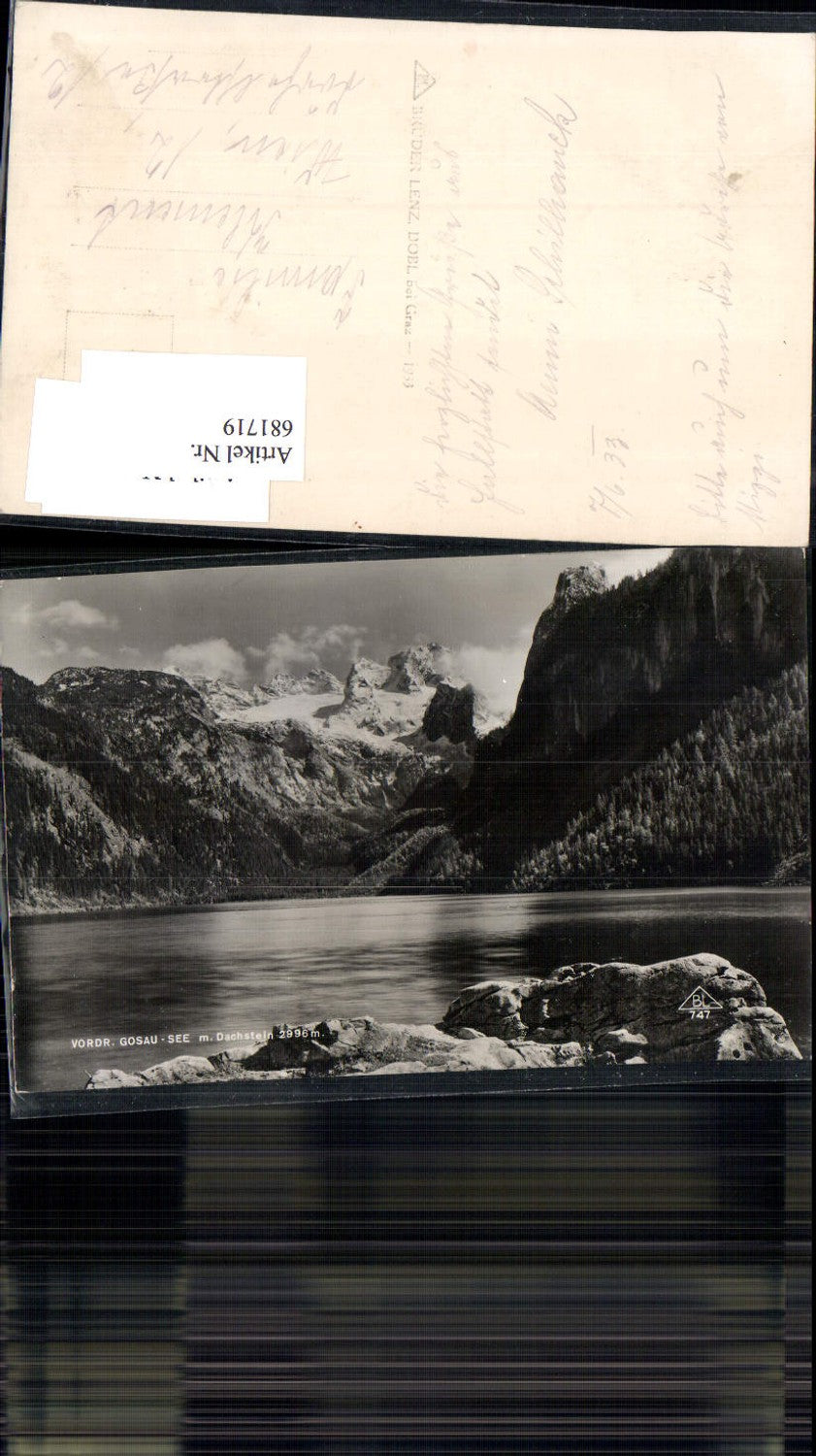 681719 Vorderer Gosausee Gosau Dachstein