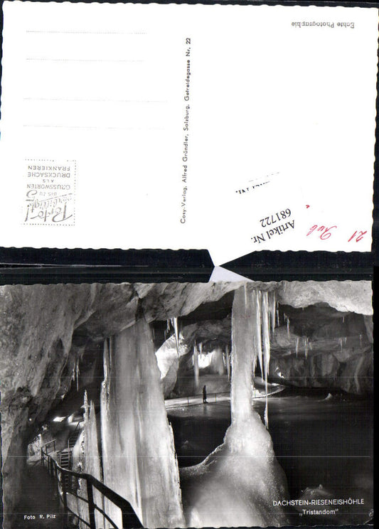 681722 Dachstein Rieseneishöhle Höhle Obertraun