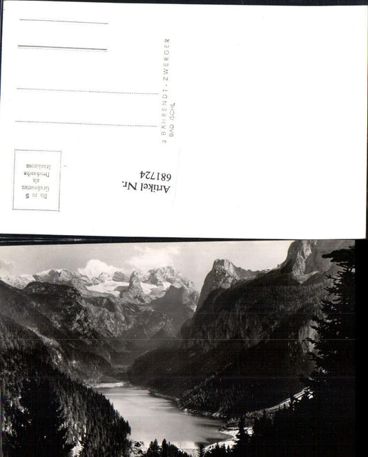 681724 Gosausee bei Gosau Dachstein