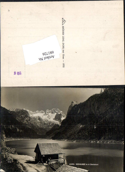 681726 Vorderer Gosausee bei Gosau Dachstein