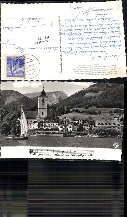 681739 St. Wolfgang am Wolfgangsee Segelboot