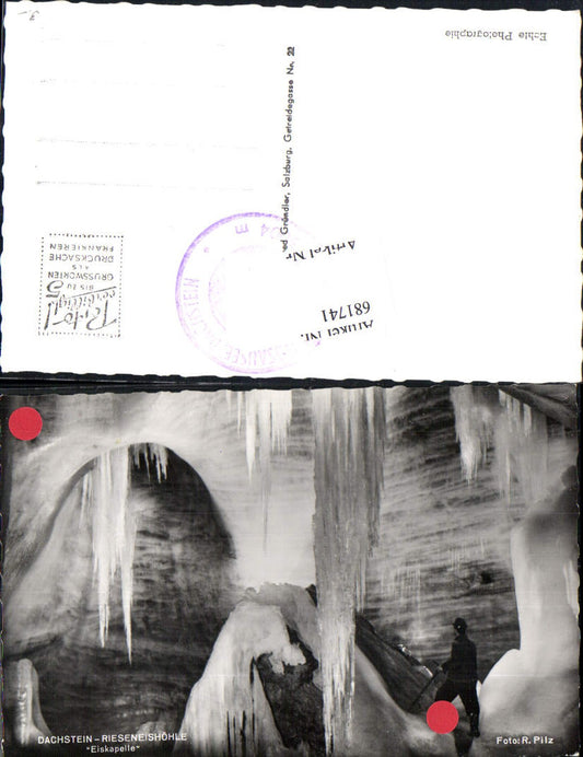 681741 Dachstein Rieseneishöhle Höhle Obertraun