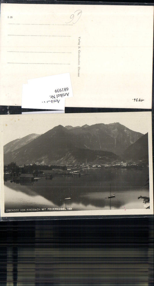681939 Ebensee am Traunsee Rindbach