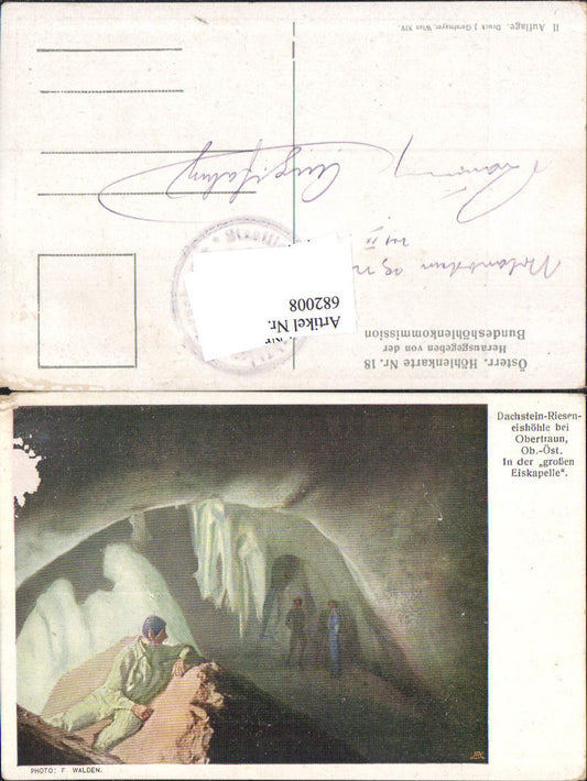 682008 Bundeshöhlenkarte Höhle Obertraun Dachstein