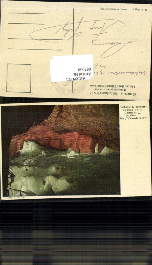 682009 Bundeshöhlenkarte Höhle Obertraun Dachstein