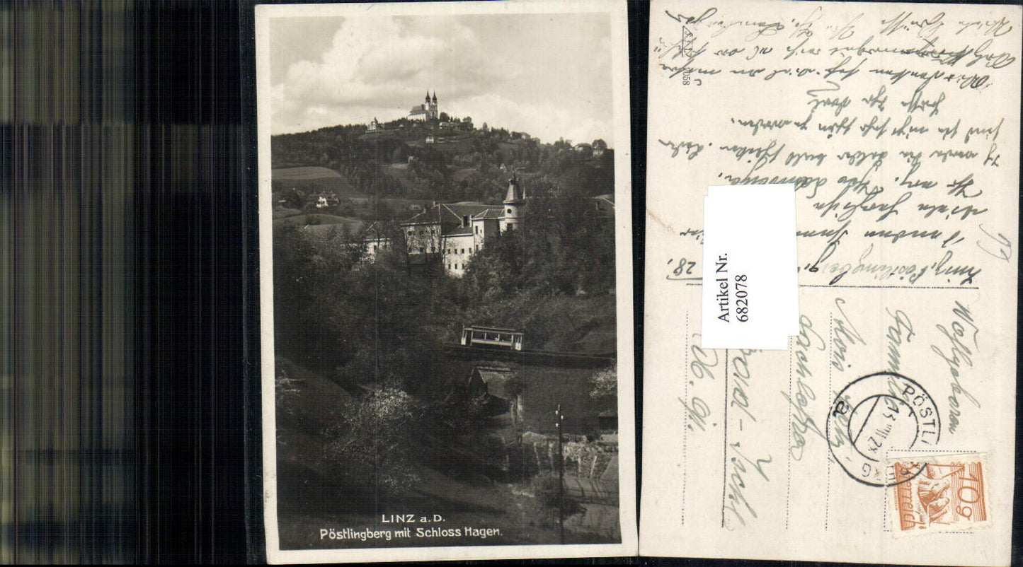 682078 Linz an der Donau Schloss Hagen Pöstlingberg Pöstlingbergbahn