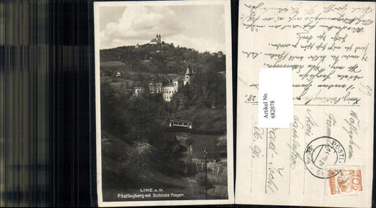 682078 Linz an der Donau Schloss Hagen Pöstlingberg Pöstlingbergbahn