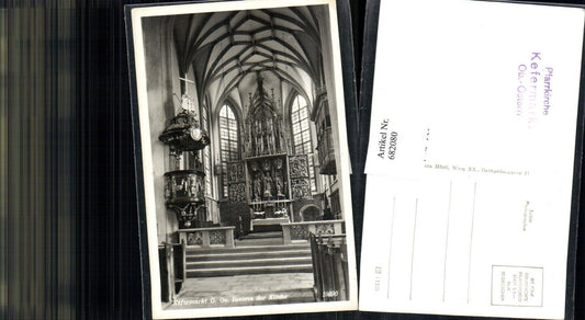 682080 Kefermarkt Kirche Altar