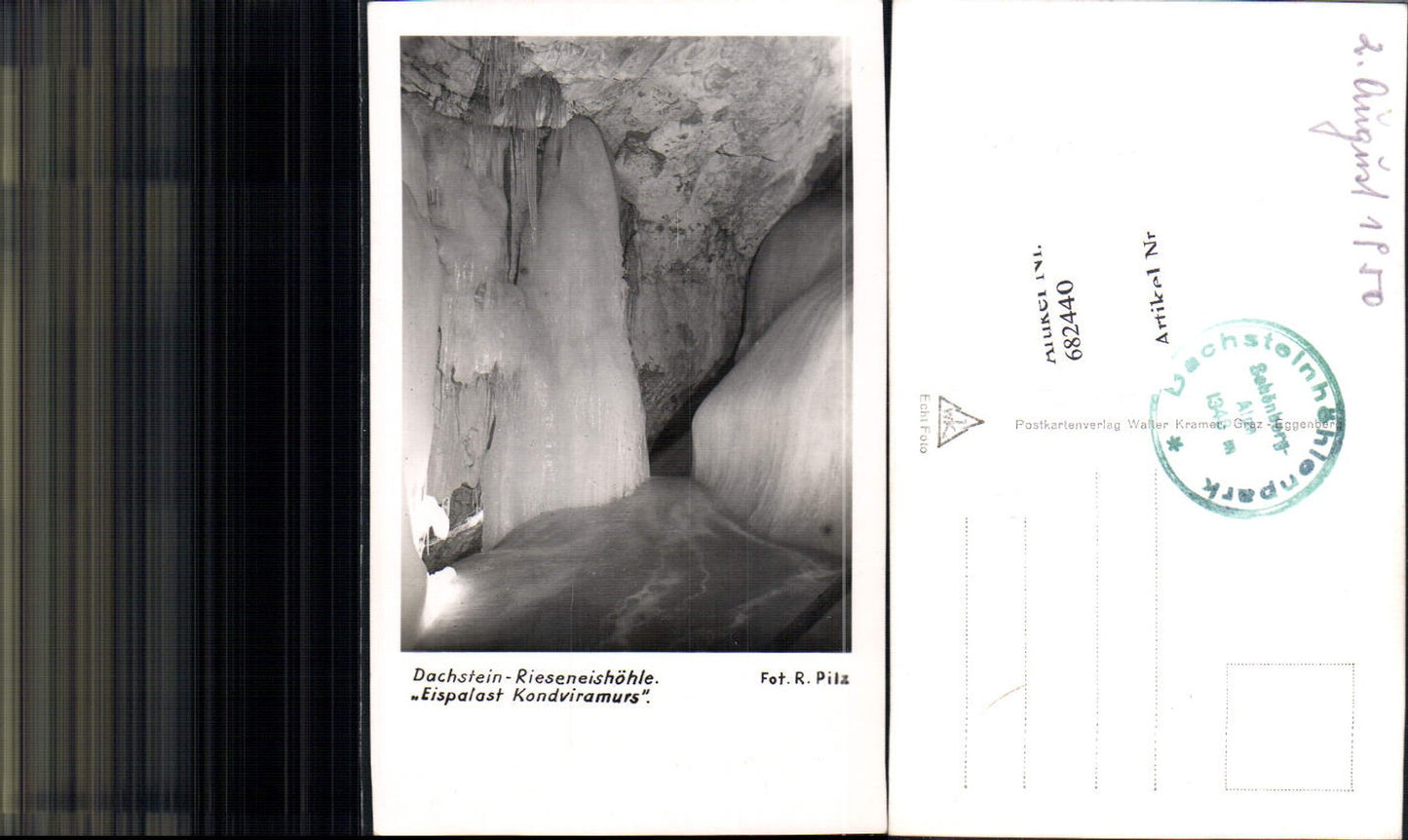 682440 Dachstein Rieseneishöhle Höhle Werfen Obertraun pub Fot. R. Pilz