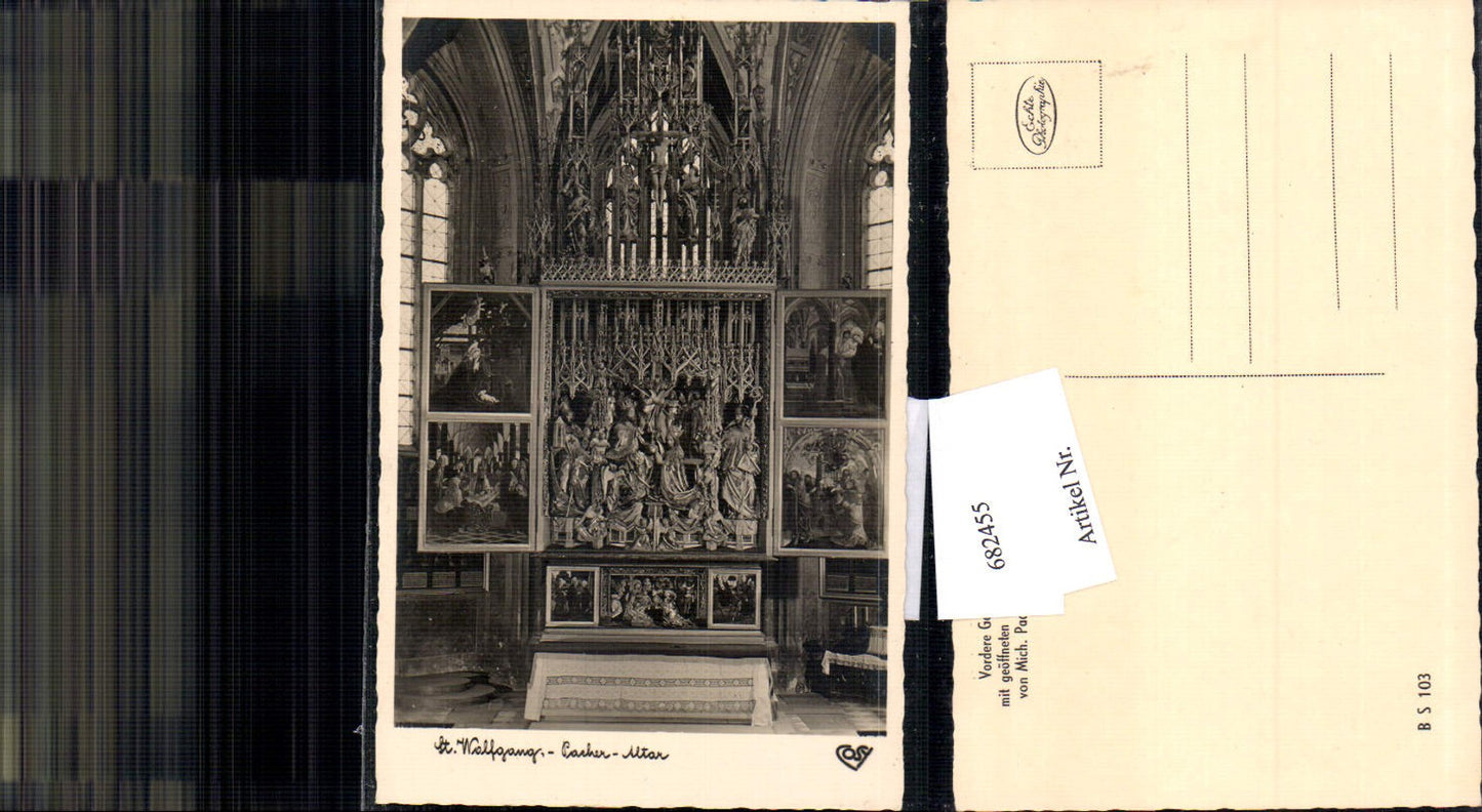 682455 St. Wolfgang Pacher Altar pub Cosy B S 103