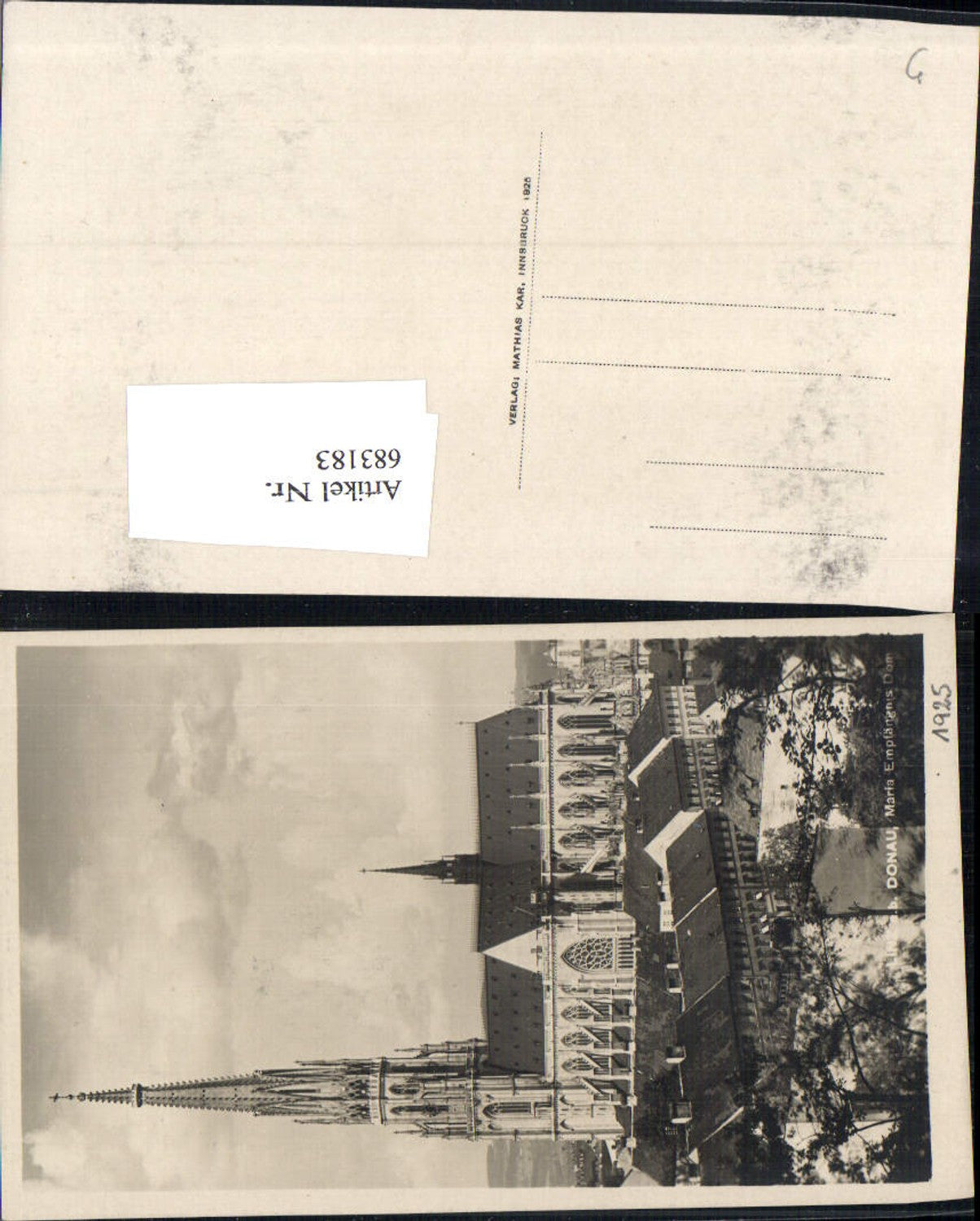 683183 Linz an der Donau  Mariendom Dom