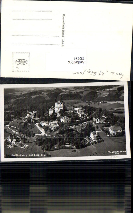 683189 Luftbild Fliegeraufnahme Linz an der Donau Pöstlingberg