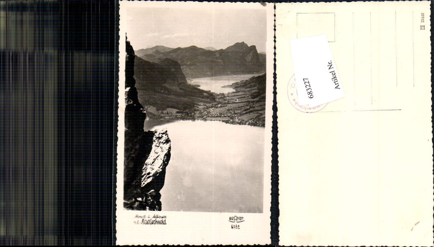 683227 Salzkammergut Mondsee Attersee pub Brandt