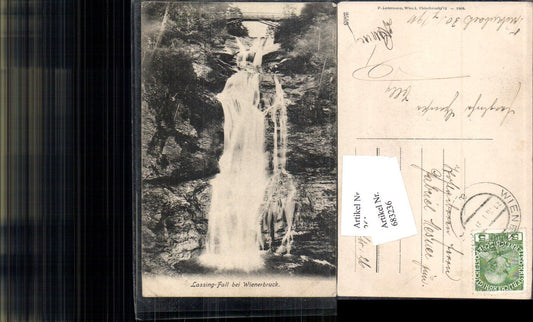 683236 Lassing-Fall Ötschergräben b. Kienberg Gaming Wienerbruck pub Ledermann 2553