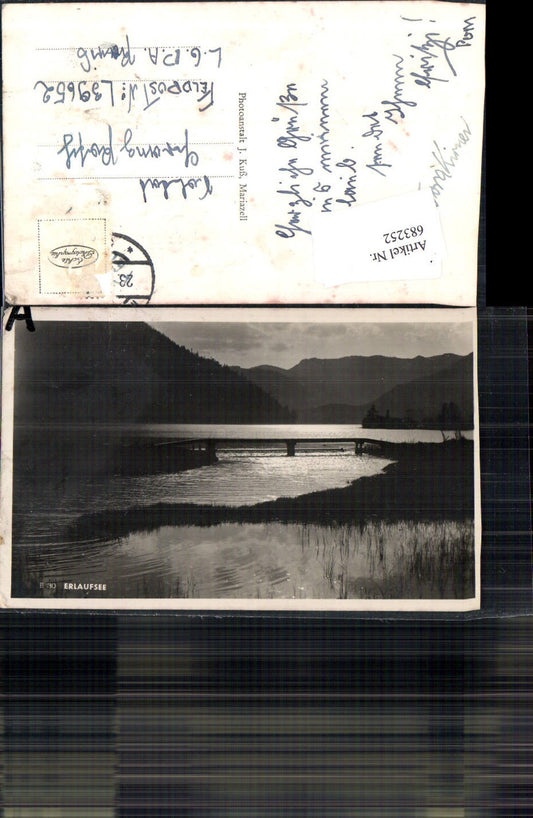 683252 Erlaufsee b. Mitterbach Mariazell Feldpost Luftgaupostamt Paris L39652