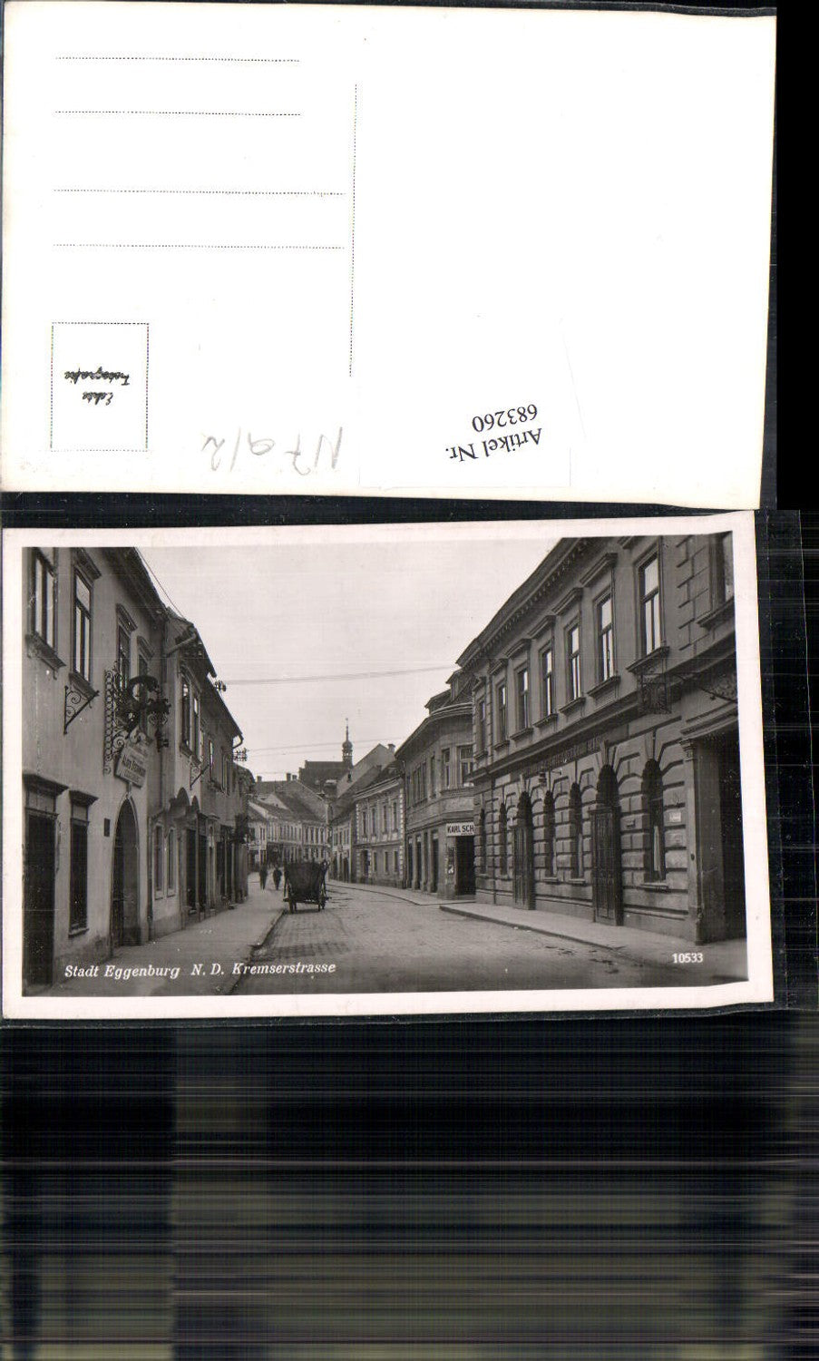 683260 Stadt Eggenburg Kremserstrasse