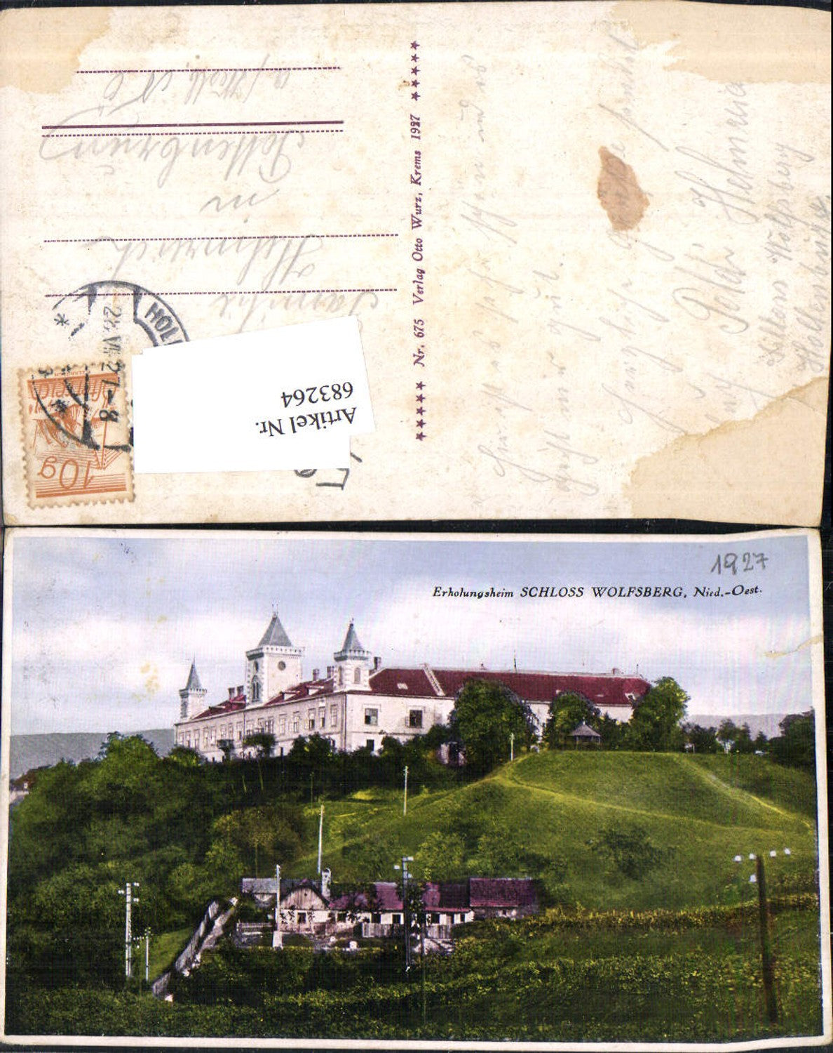 683264 Schloss Wolfsberg b. Angern Krems an der Donau