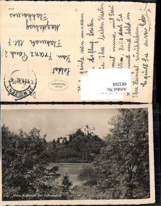 683268 Ruine Hohenegg b. Prinzersdorf